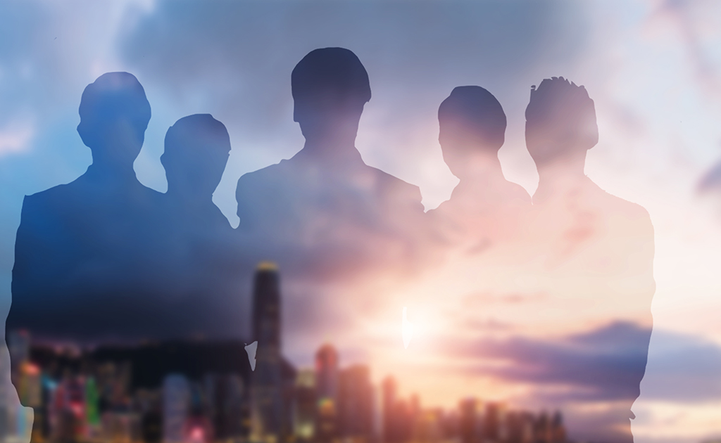 千庫網(wǎng)_夕陽商務團隊剪影_攝影圖編號223570